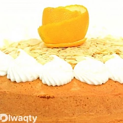 طريقة عمل كيكة البرتقال