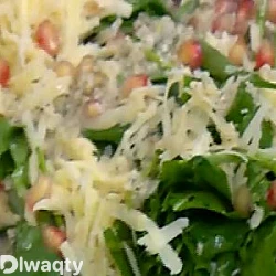 طريقة عمل سلطة جرجير بالرمان