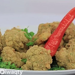 طريقة عمل قرنبيط مقلي