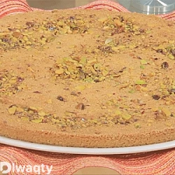 طريقة عمل بسبوسة بالفسدق