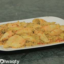 طريقة عمل كاليماري محشي