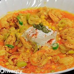 طريقة عمل جمبري بكريمة جوز الهند