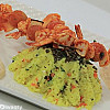 طريقة عمل أرز أصفر مع الجمبرى