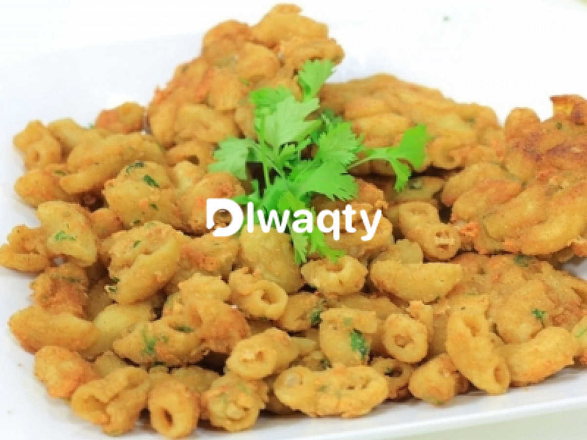 طريقة عمل أقراص المكرونة