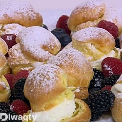 طريقة عمل الشو مع آيس كريم الزبادي