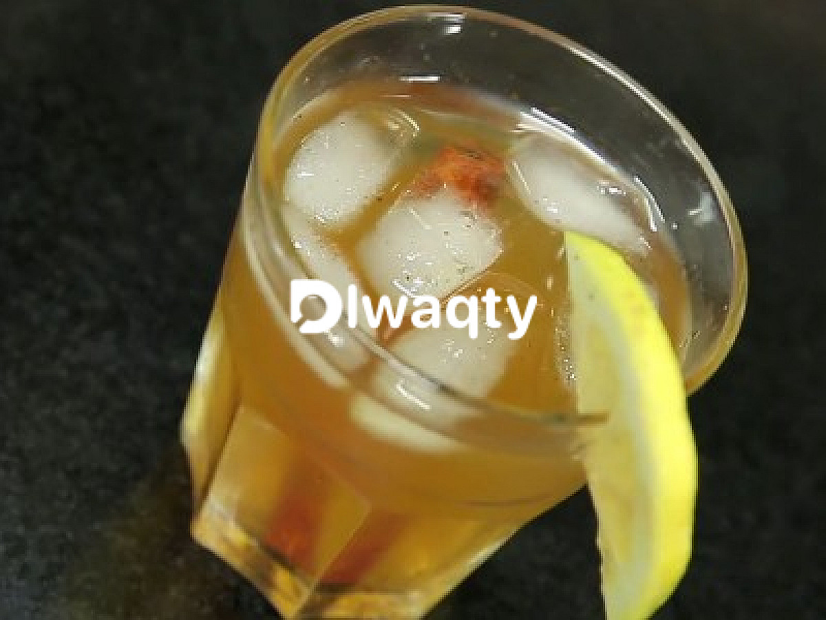 طريقة عمل شاى مثلج ice tea