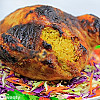 طريقة عمل دجاج محشي أرز بسمتي أصفر
