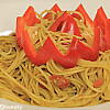 طريقة عمل اسباجيتي بصوص الفلفل