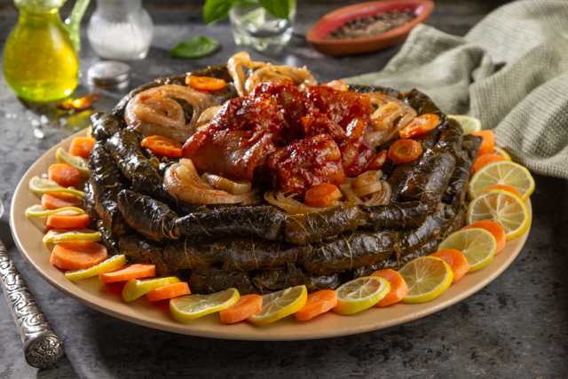 ورق عنب بالكوارع