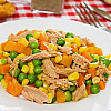 سلطة التونة المكسيكية الخفيفة