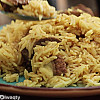 أرز بالكاري واللحم بالفيديو