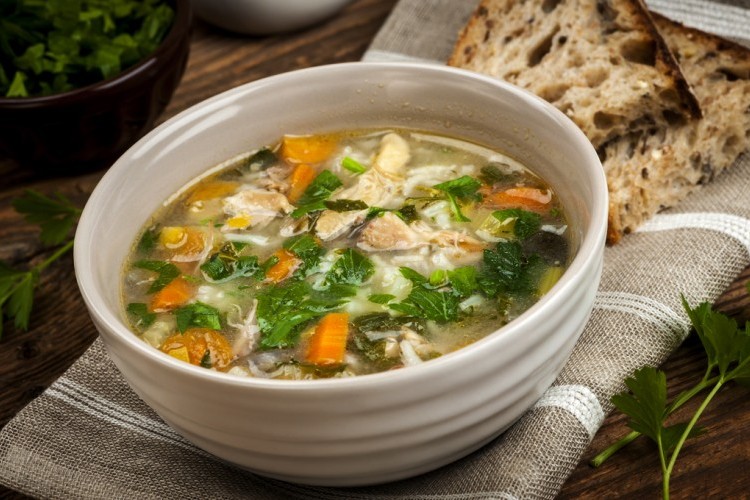شوربة السبانخ الصحية