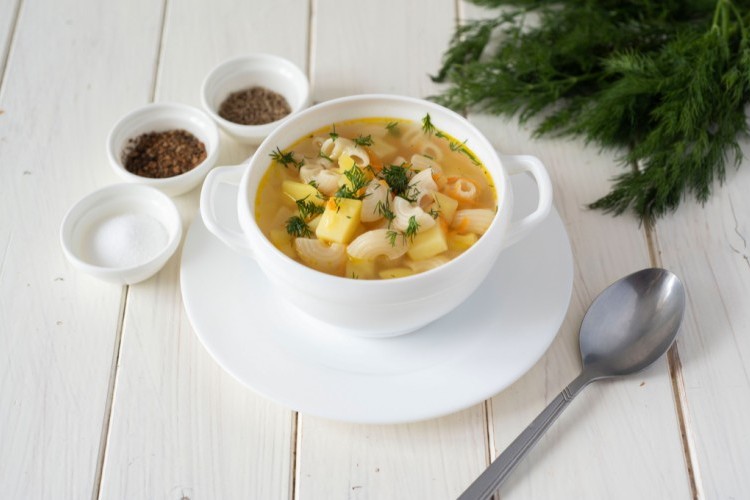 شوربة البطاطس بالجبن