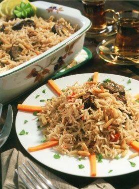طاجن الأرز باللحم الهندي