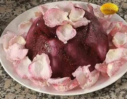 بودينج التوت والفراولة