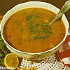 طريقة عمل شوربة اللحم بالمشروم 