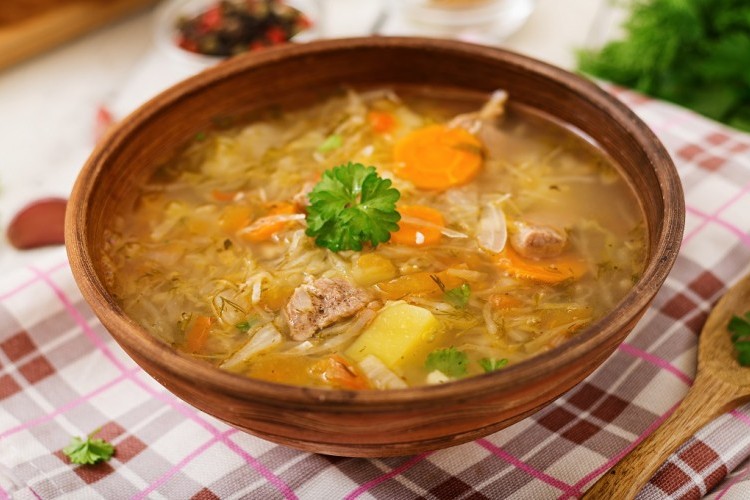 شوربة الملفوف المدّخن