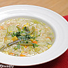 شوربة خضار بالدجاج