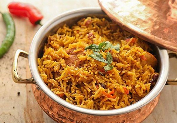 طريقة عمل الكبسة بدون لحم او دجاج