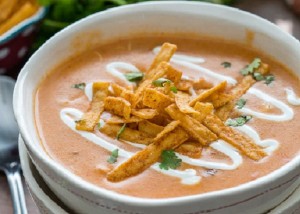 طريقة عمل شوربة الانشيلادا المكسيكية