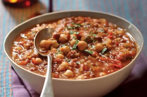 طريقة عمل شوربة الخضار بالطريقة المغربية