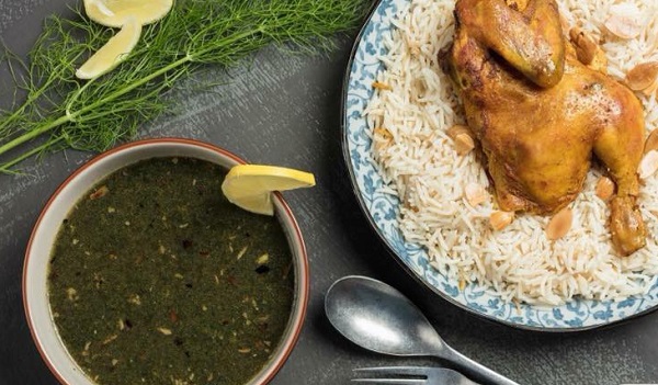 طريقة عمل الملوخية اليابسة بالدجاج