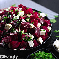 طريقة عمل سلطة الشمندر والبقدونس