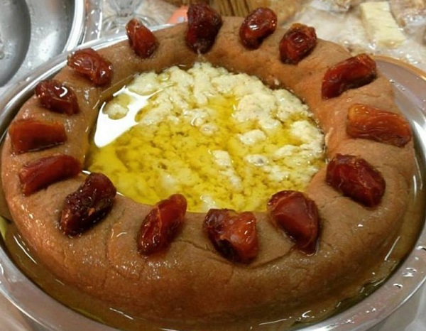 طريقة عمل العريكة الحجازية بالتمر
