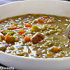 طريقة عمل  شوربة البازلاء والجزر