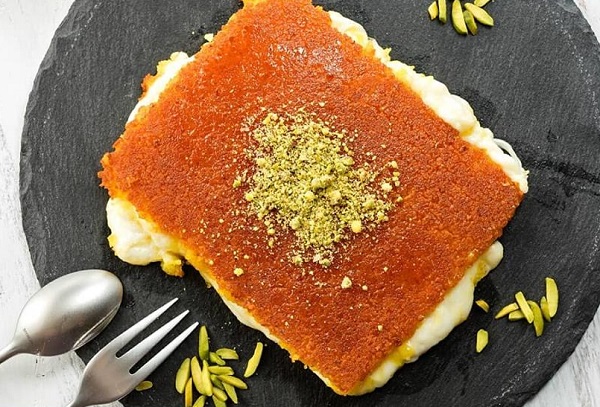طريقة عمل الكنافة بالجبنة العكاوي