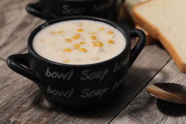 شوربة كريمة الدجاج مثل المطاعم