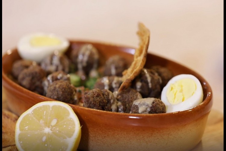 كباب لحم بالأعشاب