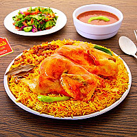 فرخة مندى مع ارز بسمتى