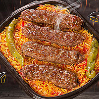كفتة مع ارز بريانى 