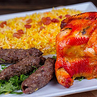 وجبة قصر المندي صدر مع ارز بسمتى