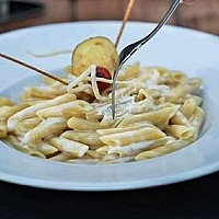 مكرونة بصوص الجبنة الكريمي