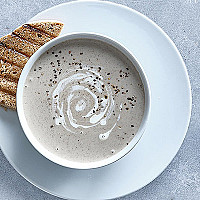 شوربة المشروم بالقرفة