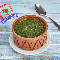 ملوخية بالجمبرى