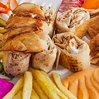 فراخ بالجبنة و البطاطس