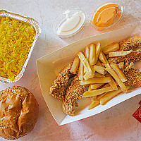 5 قطع استربس مع أرز