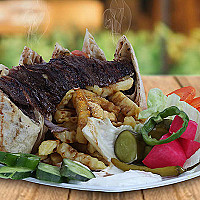 شاورما لحم عربى