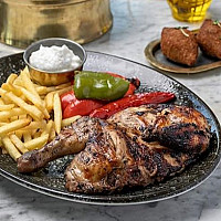 فراخ مشوىة بالزعتر