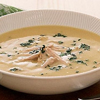 شوربة كريمة الدجاج