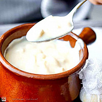 شوربة دجاج بالكريمة