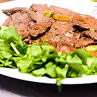 كبدة و كلاوى مشوي