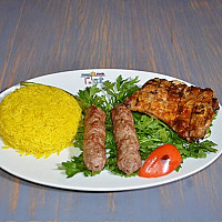 طبق فراخ وكفتة