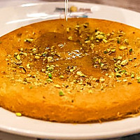 كنافة بالقشطة