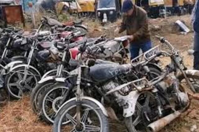 انطلاق مزاد موتوسيكلات نيابات الصعيد في 21 يناير
