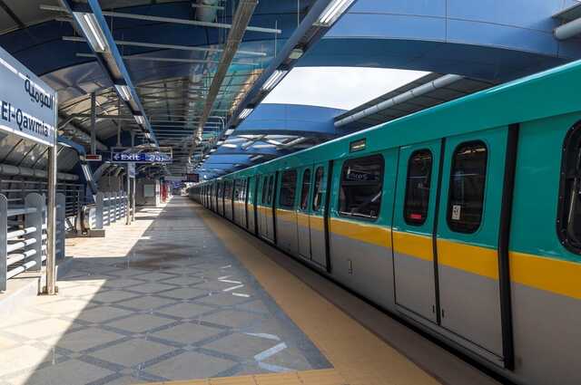 بدء التشغيل التجريبي للمرحلة الثالثة للخط الثالث للمترو غداً