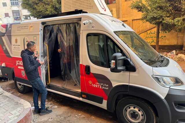 سيارات تكنولوجية جديدة متنقلة لتقديم الخدمات الالكترونية بمصر